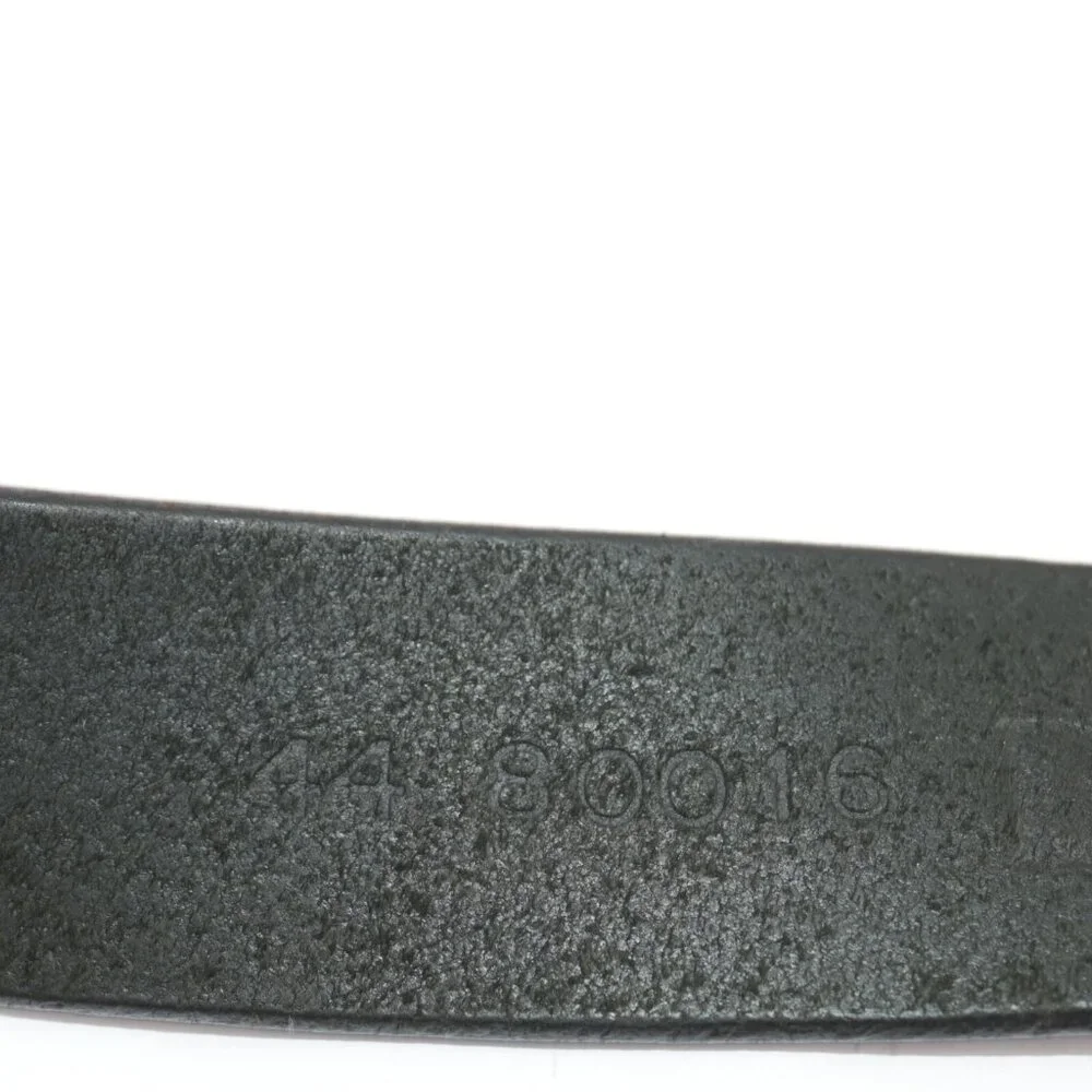 Duluth Mens Belt Size 44 2XL Black Leather 1 1/2